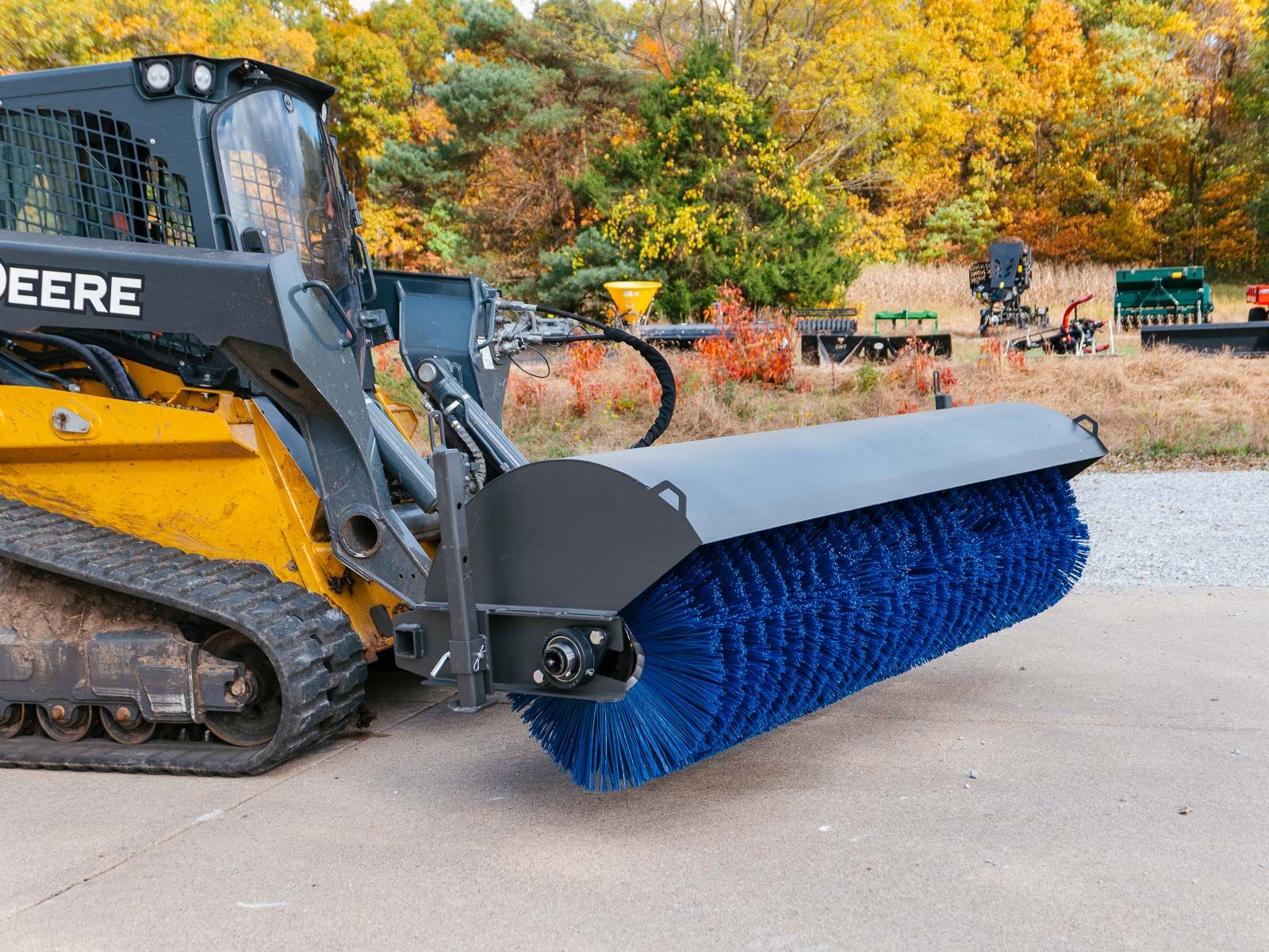 Power Broom for Skid Steers | IronCraft