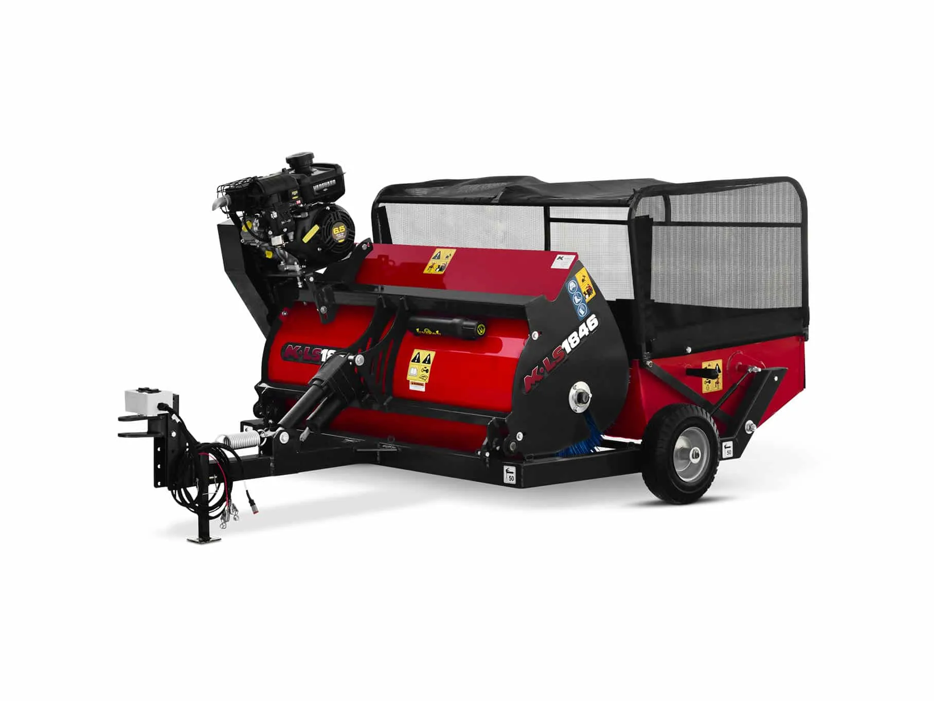 MK Martin Pull Behind Lawn Sweeper