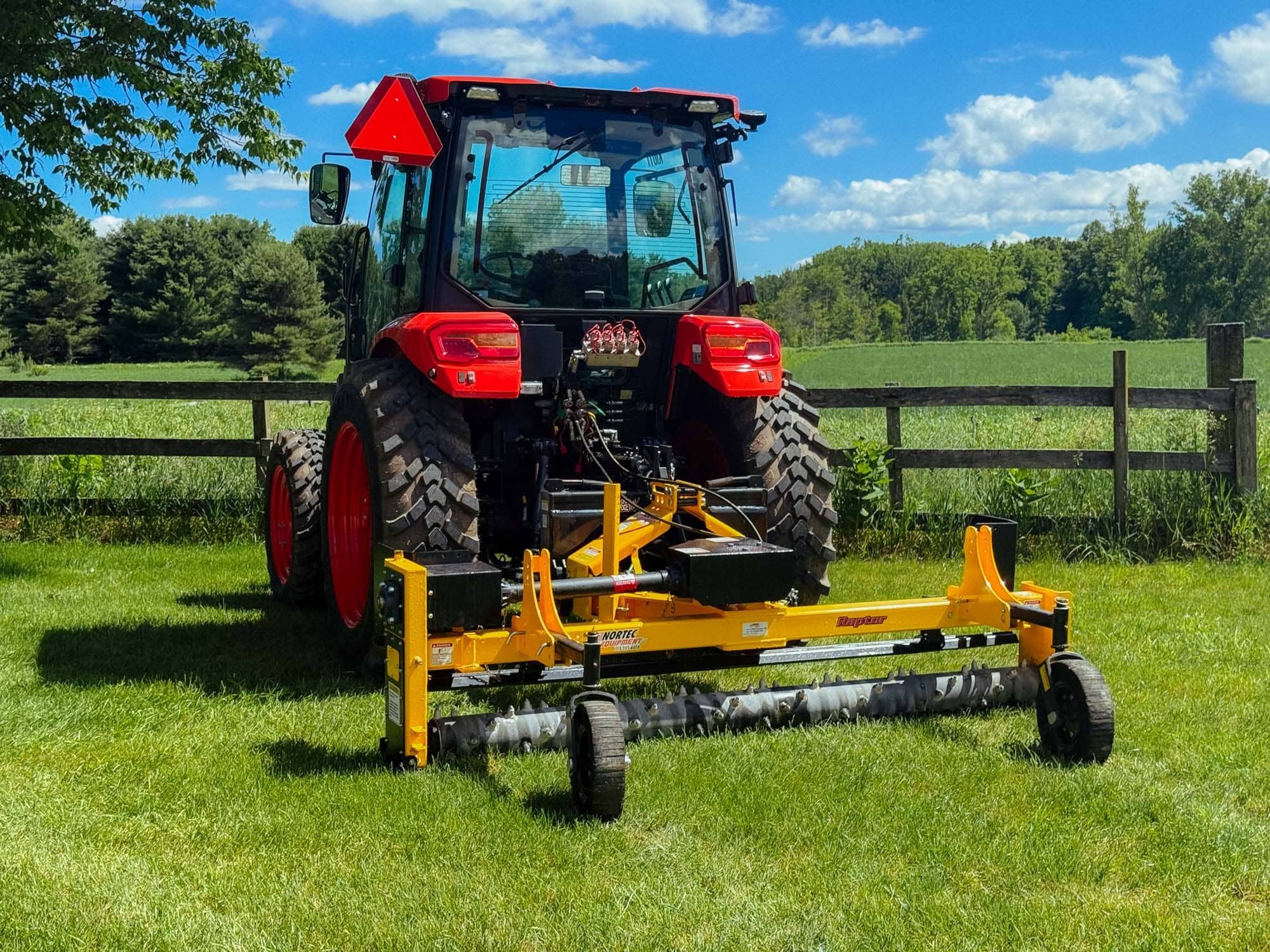 Heavy Duty Raptor Power Rake