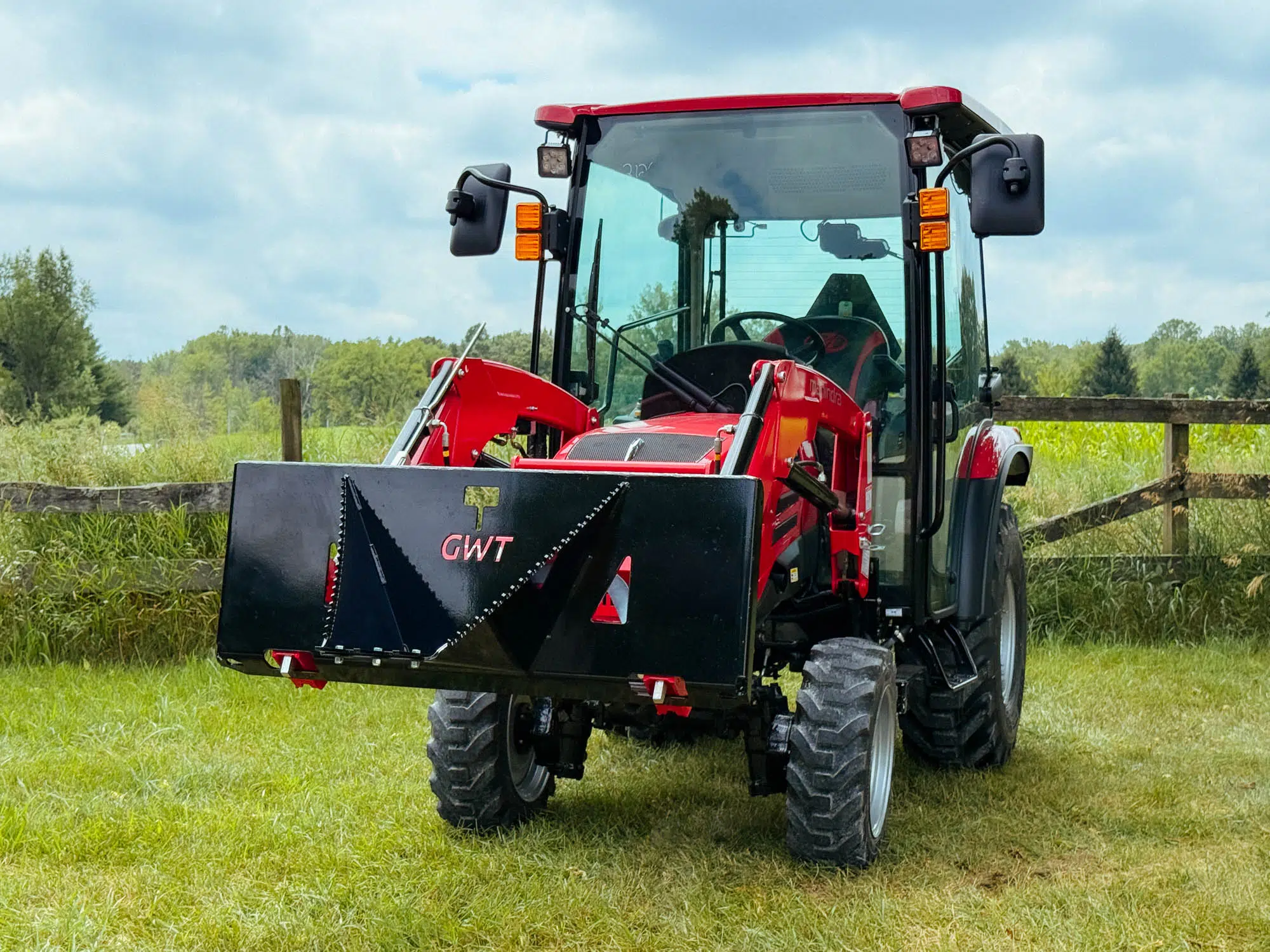 GWT Mini Wrecker, Stump Bucket for Small Tractors
