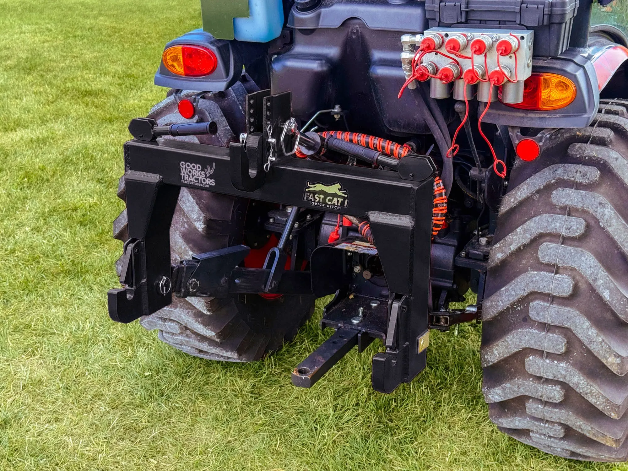 GWT Fast Cat I in Black (3-Point Quick Hitch)