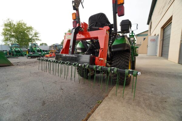 3-Point Dethatcher Rake for Compact Tractors