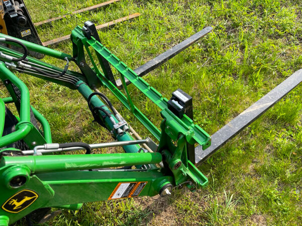 HLA Ultralight Pallet Forks for Subcompact Tractor