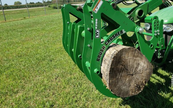 Brush Crusher BC-4215 Grapple For John Deere Loaders