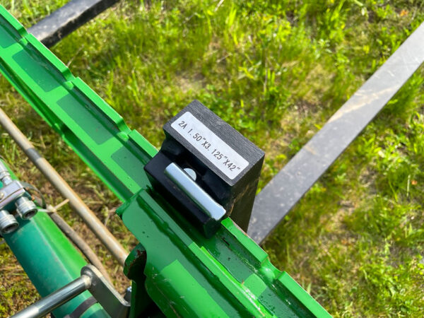 HLA Ultralight Pallet Forks for Subcompact Tractor