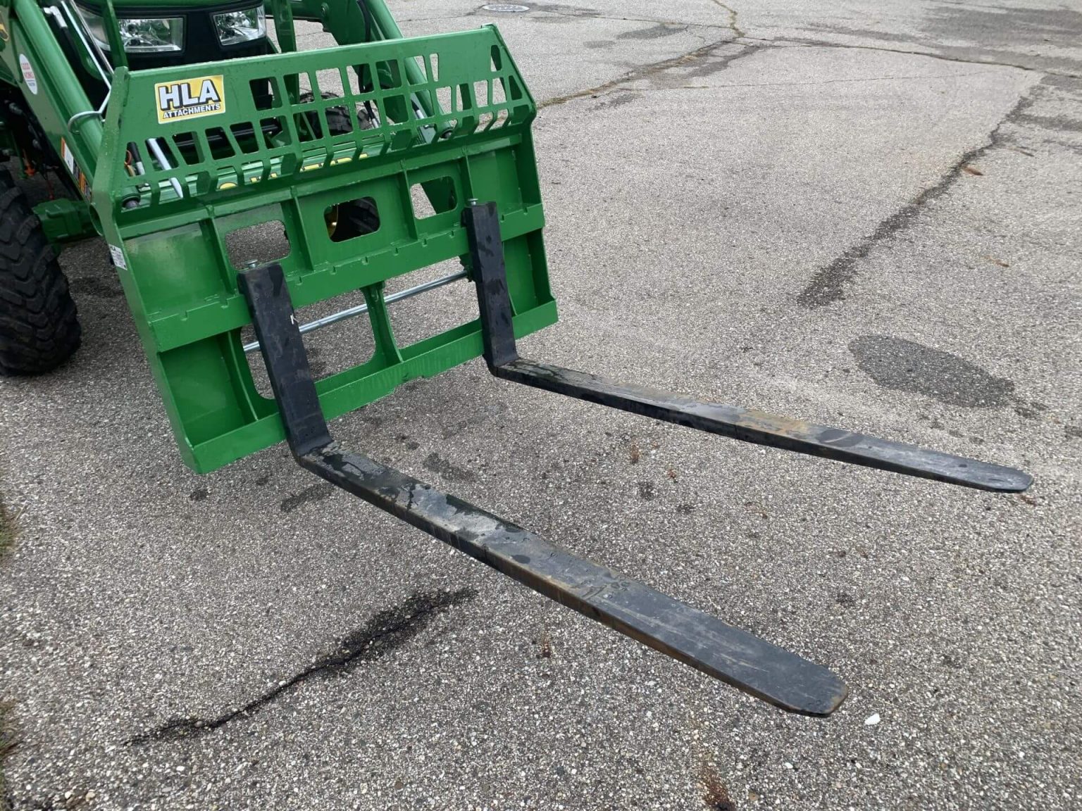 Buy Heavy Duty Pallet Forks (4,200 Lb) For Compact Tractors by HLA