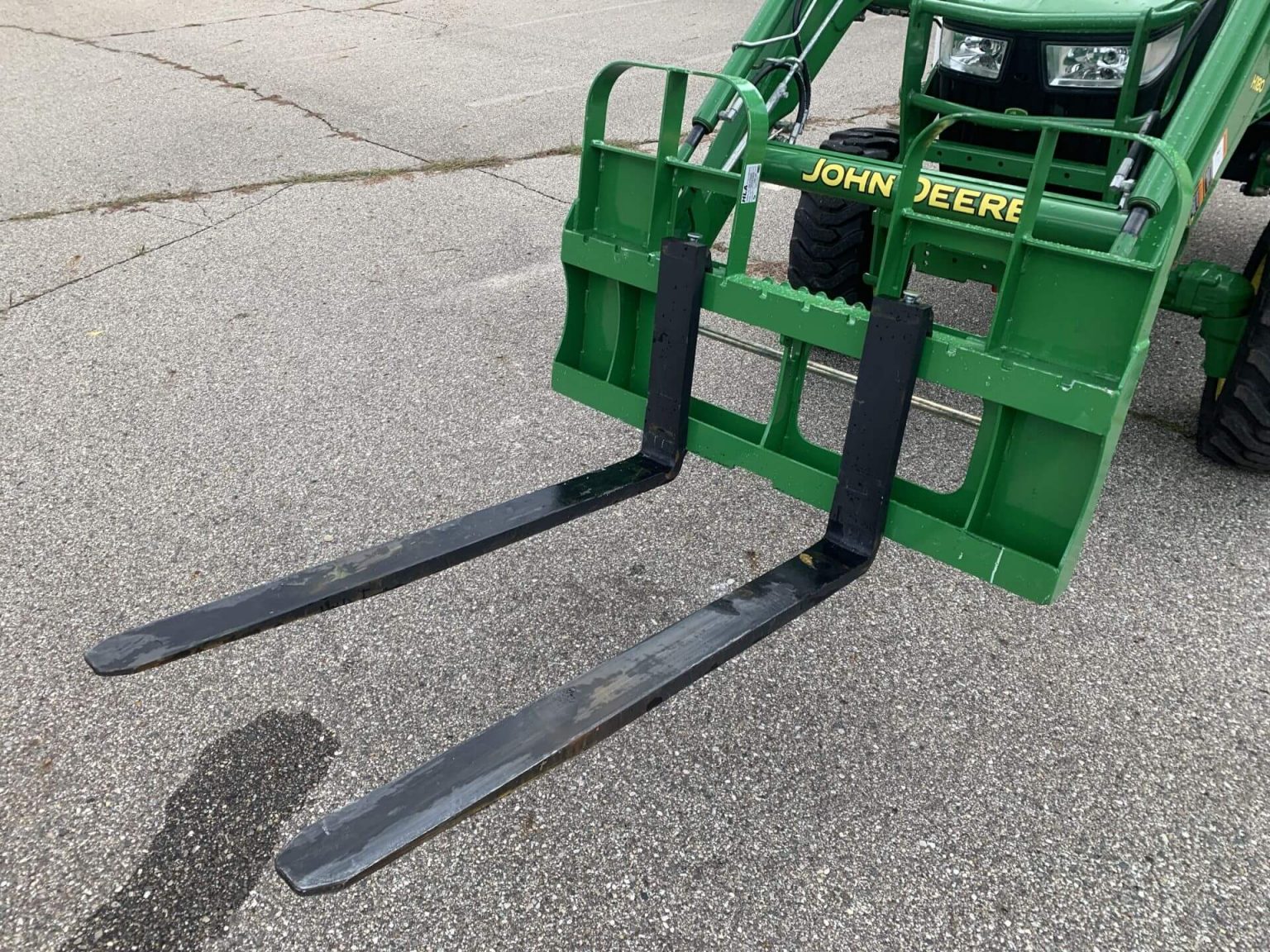 Buy Heavy Duty Pallet Forks (4,200 Lb) For Compact Tractors by HLA