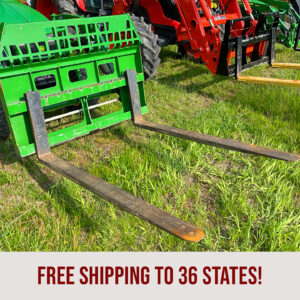 HLA 4200 LB Pallet Forks Headache Rack Free Shipping