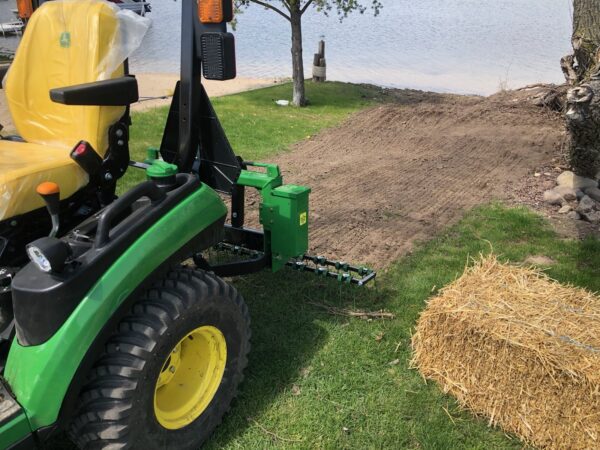 CMP Tractor Dethatcher, Rake