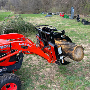 Worksaver Mini Grapple SSQA Rear View