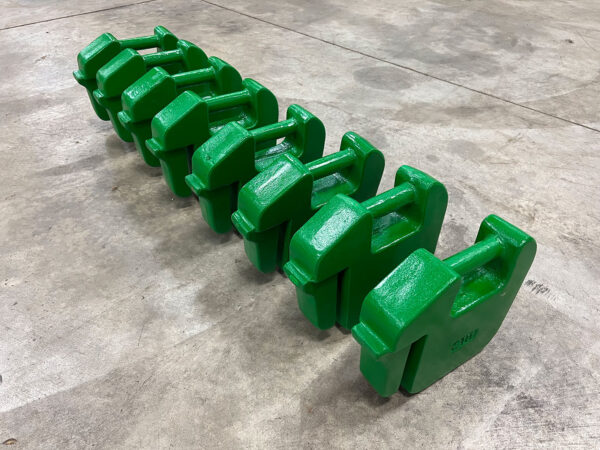 Green Suitcase Weights