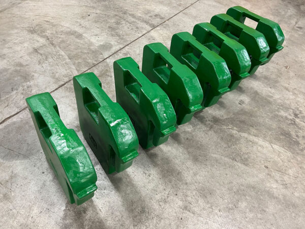 Green Suitcase Weights