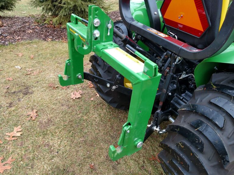 John Deere iMatch Quick Hitch Good Works Tractors