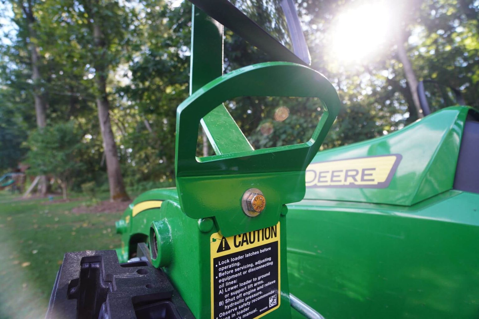 Mudd's Customs Loader Grab Handles For Your John Deere Tractor