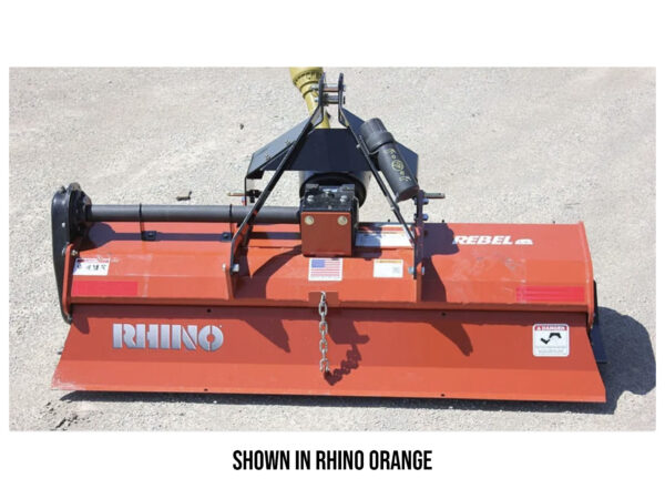 rhino ag rebel tiller rhino orange