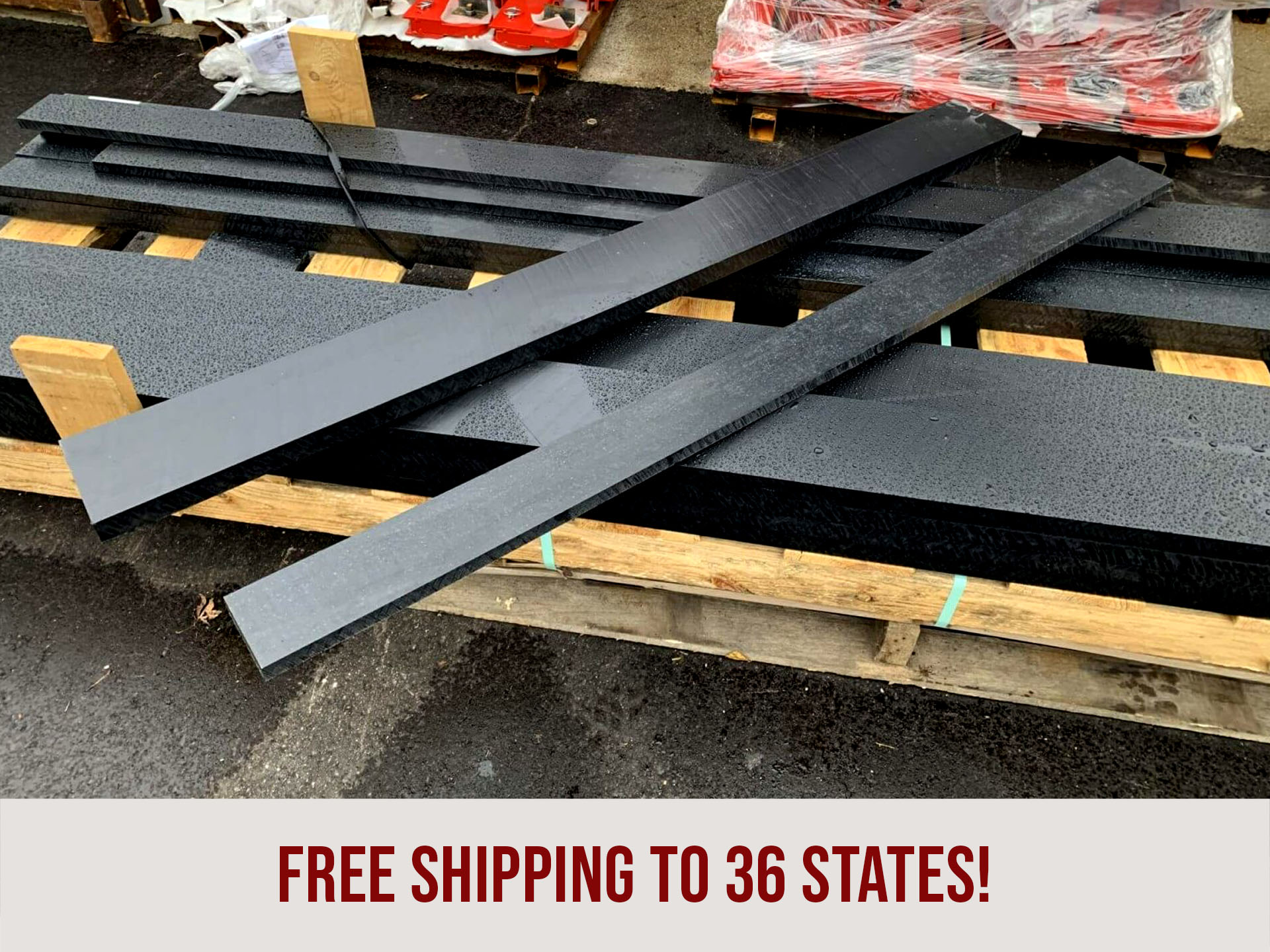 Snow Plow Cutting Edge UHMW Poly Good Works Tractors