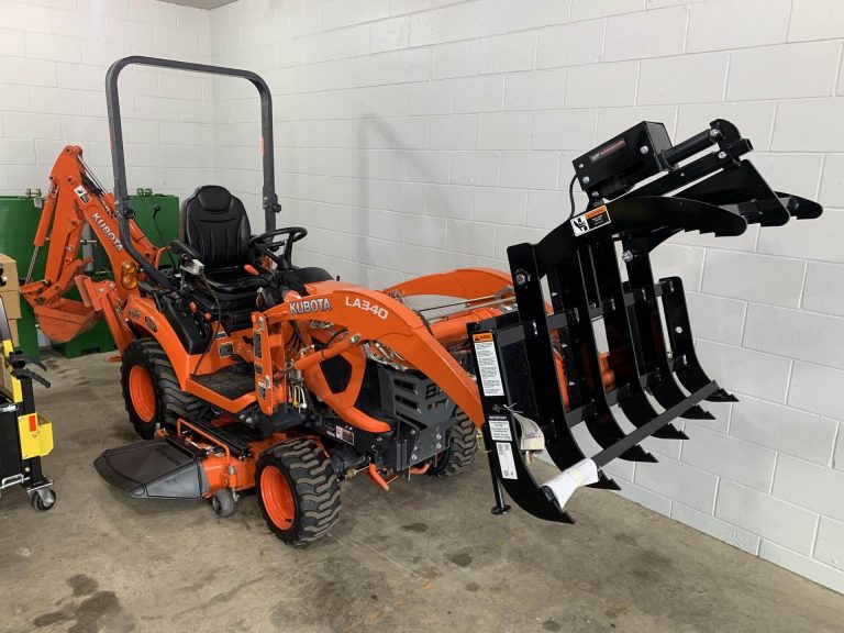 Mini Electric Grapple (ESCG48) for Tractors by Worksaver