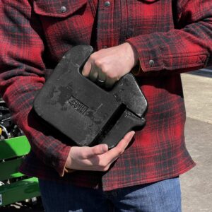 Suitcase Weight, Black 41lb for Compact Tractors Counterweight