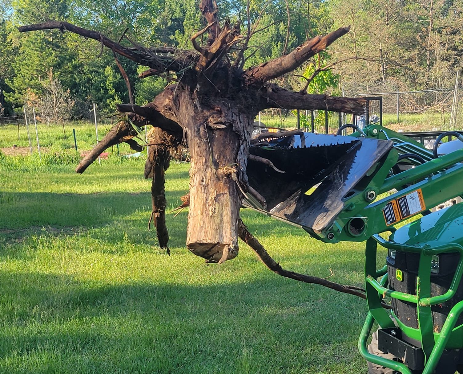 Stump Bucket for Tractors GWT Mini Wrecker