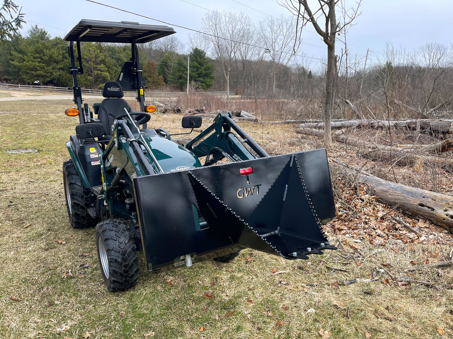Stump Bucket for Tractors GWT Mini Wrecker