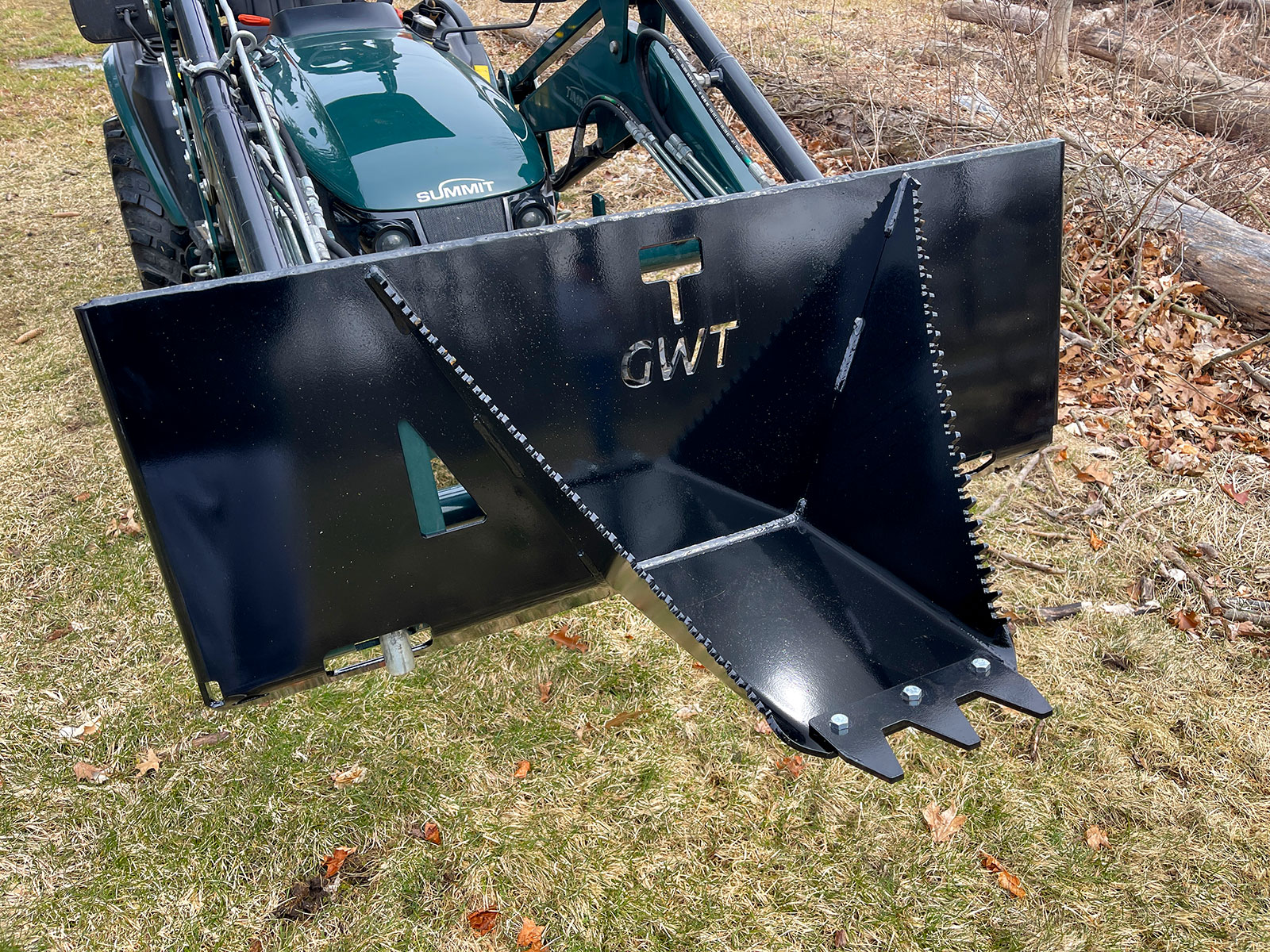 Mini Stump Bucket (Stump Wrecker) by GWT Good Works Tractors