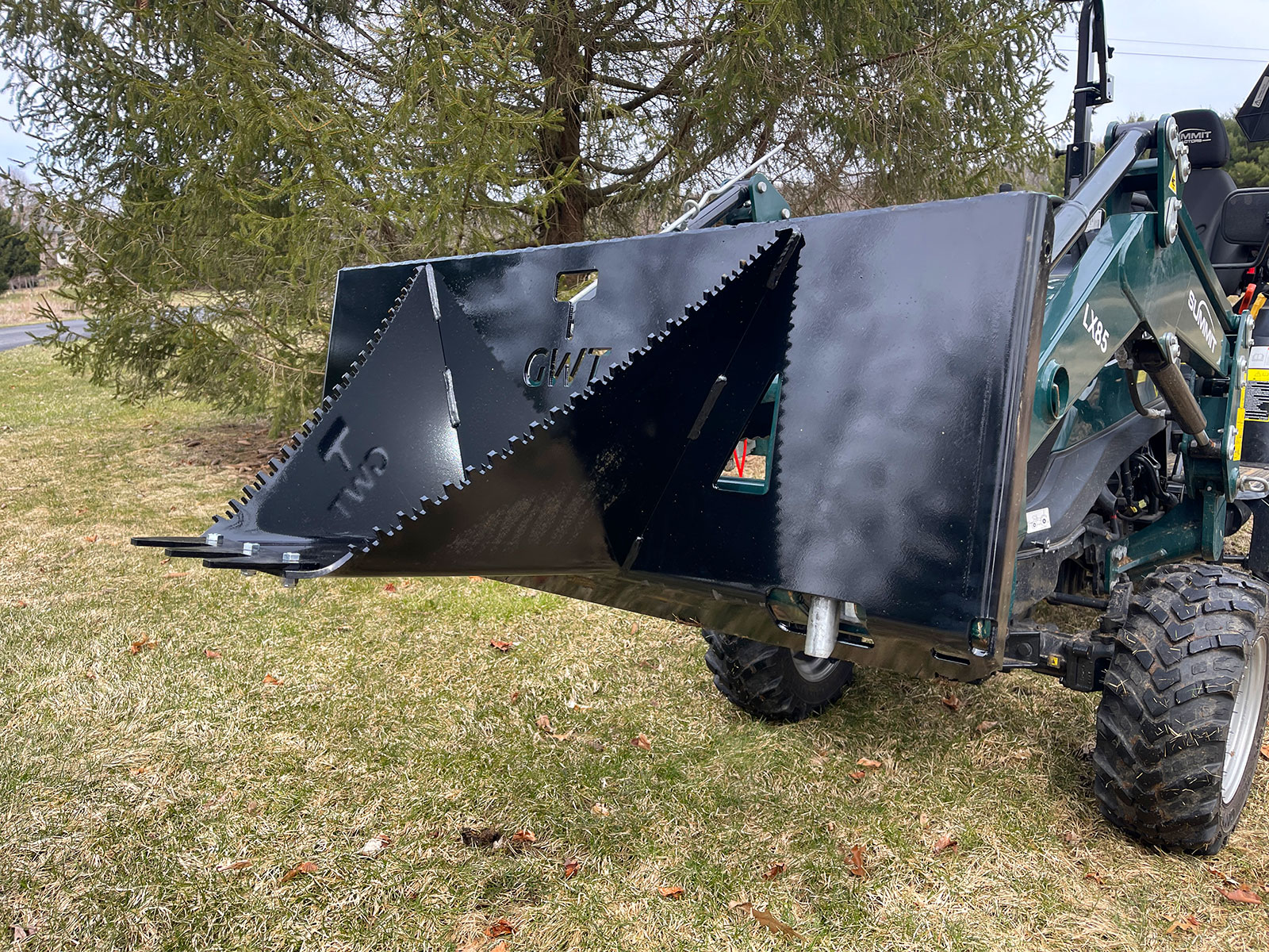 Stump Bucket for Tractors GWT Mini Stump Wrecker