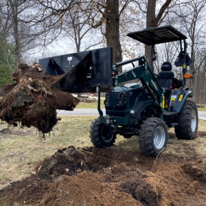 Stump Bucket for Tractors, GWT Mini Stump Wrecker