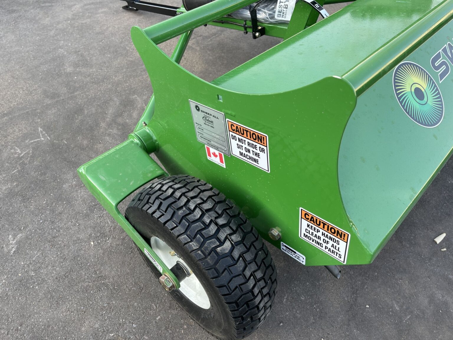 Buy Core Plug Aerator - Professional Grade Sweep-All - Good Works Tractors