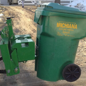 Heavy Hitch Trash Can Hauler Hitch'N Can