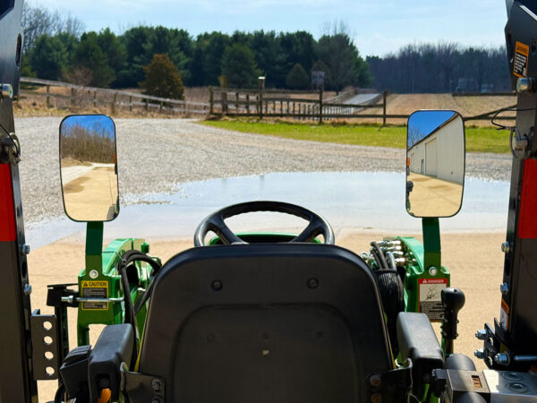 Rear View Mirrors for Tractor Loader