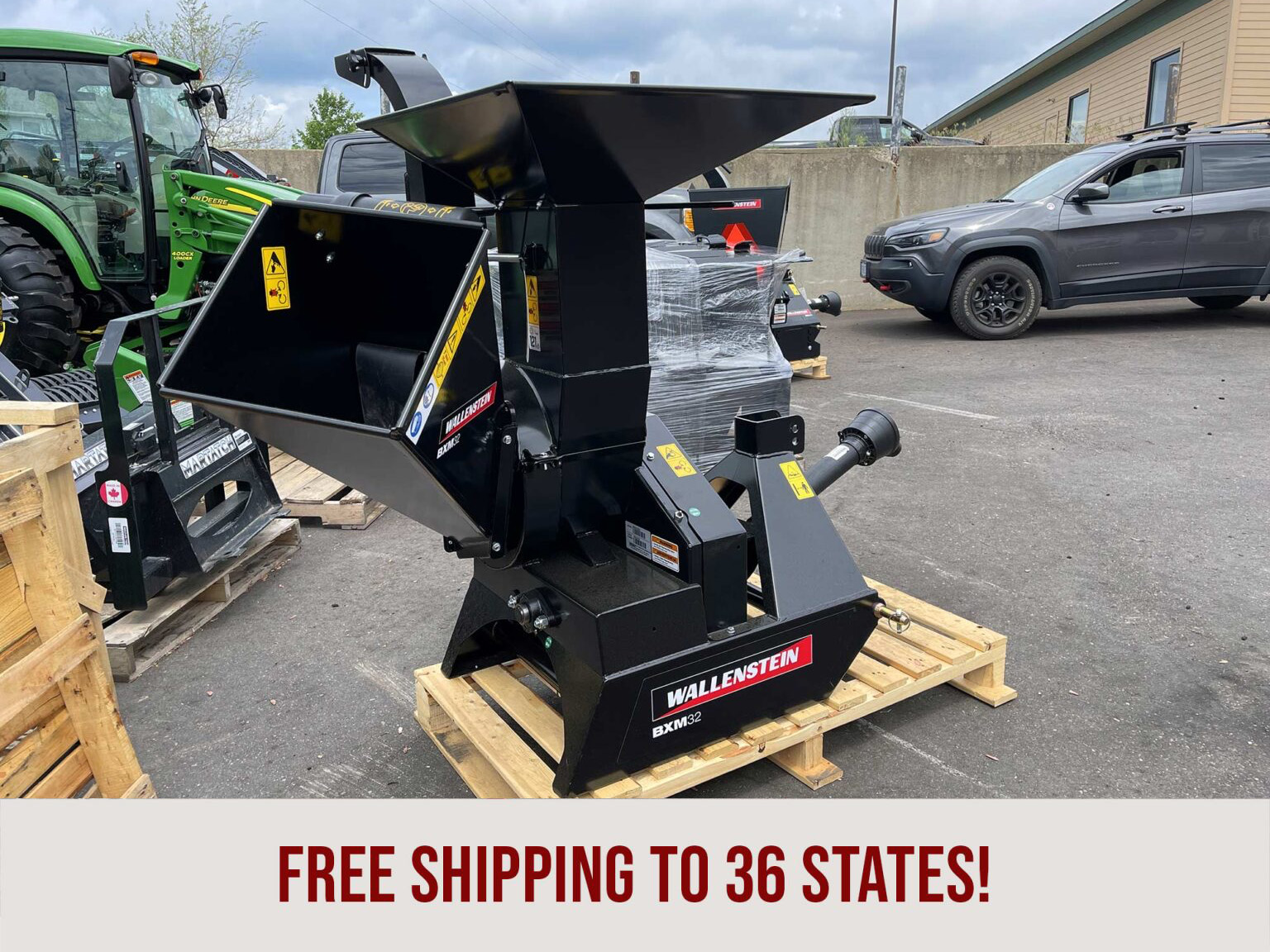 Wallenstein Chipper/Shredder BXM32/BXM42 Good Works Tractors