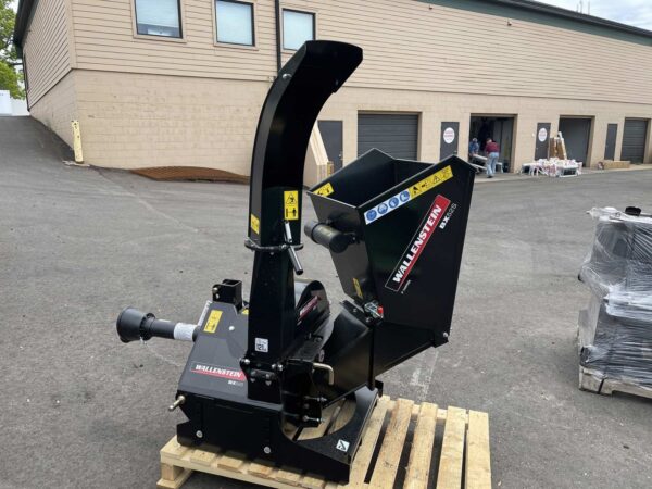 Side View of Wallenstein Wood Chipper BX36S