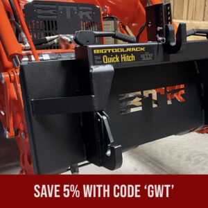 Big Tool Rack Skidsteer Quick Hitch Discount