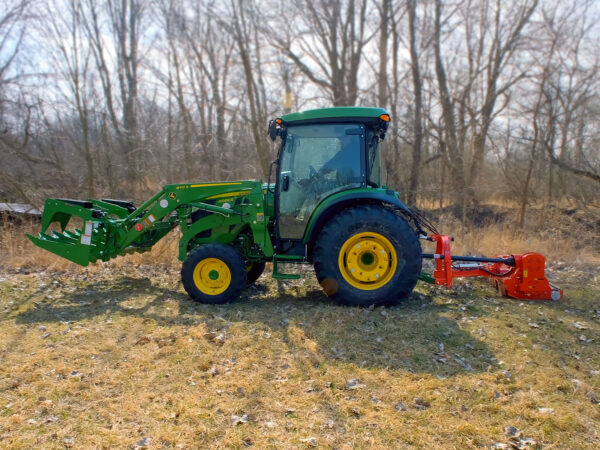Side View of Del Morino Centurion Super Flail Mower