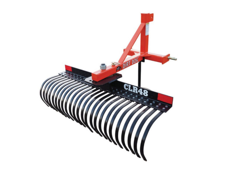 thumbnail image 2 of Heavy Duty 3-Point Landscape Rake – 60 2 of 5