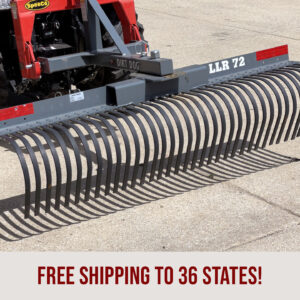 Dirt Dog Landscape Rake Free Shipping