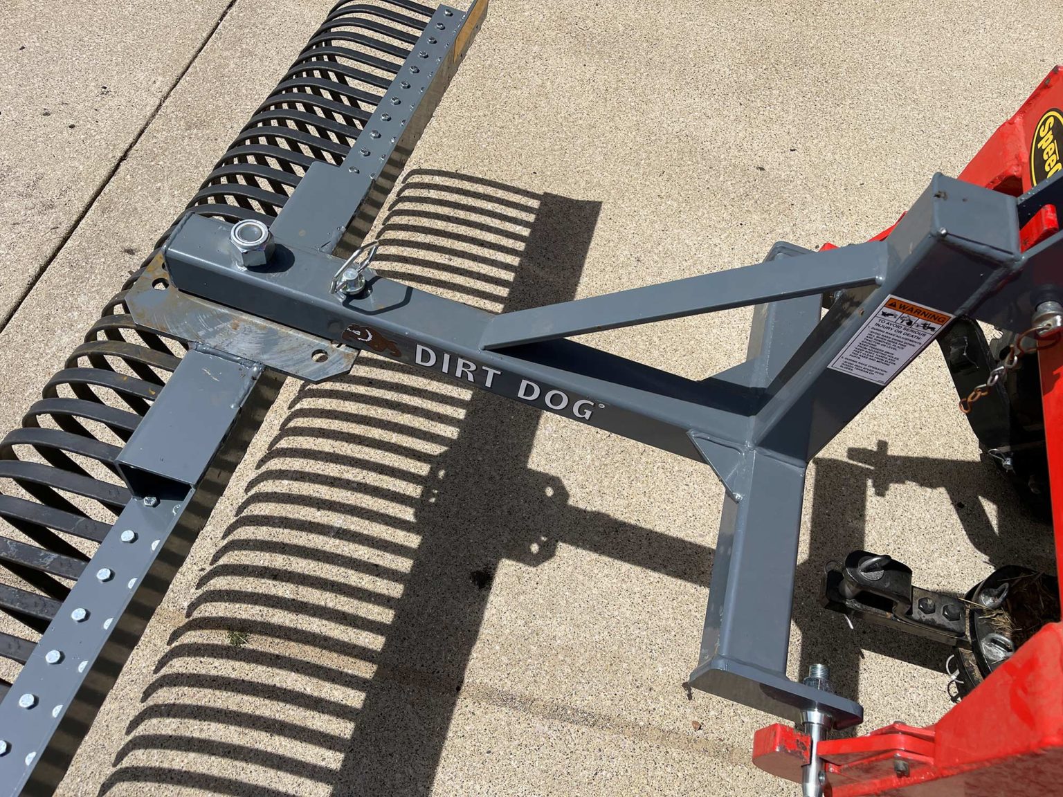 Landscape Rake for Tractors by Dirt Dog Good Works Tractors