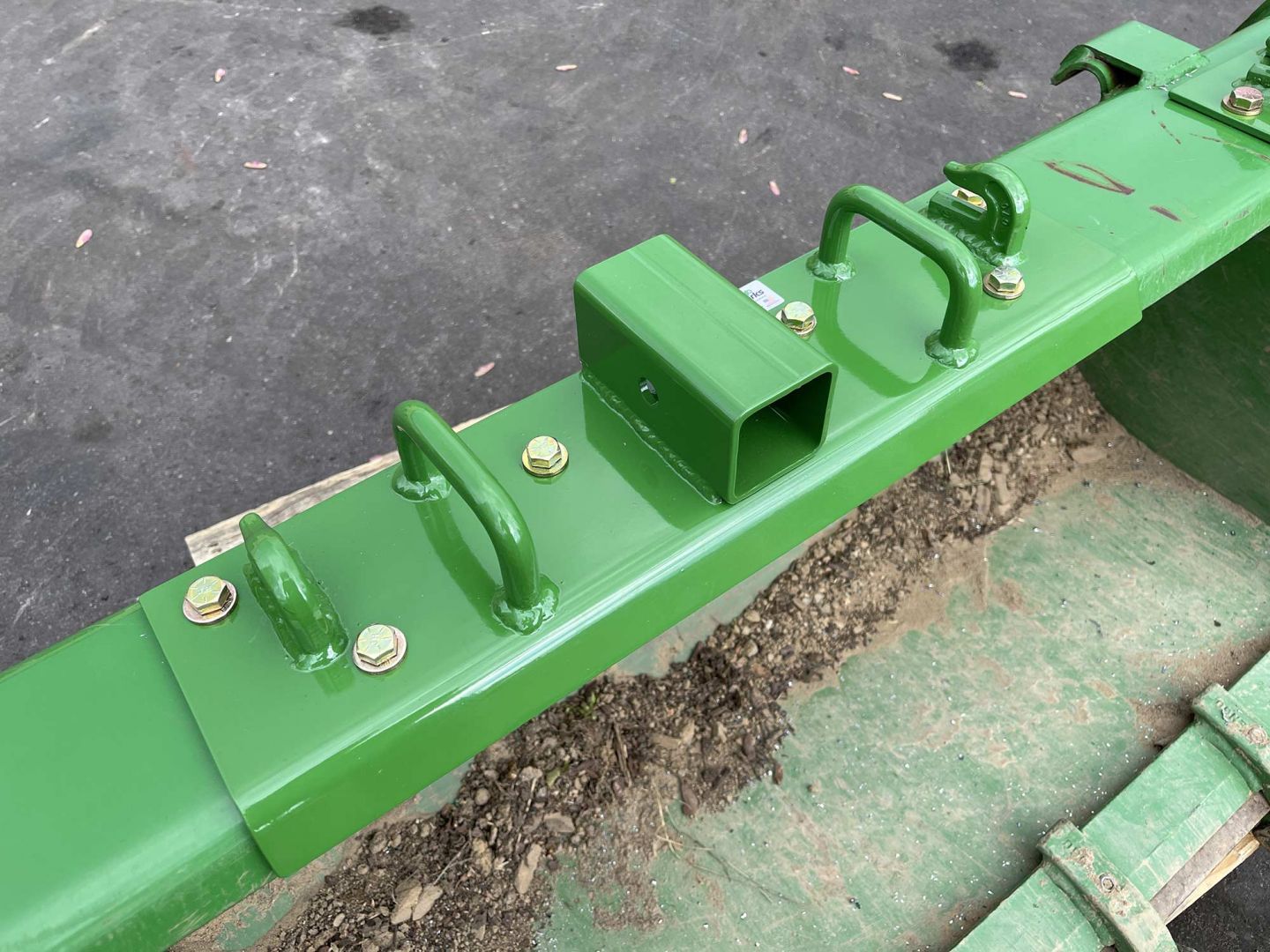 BoltOn Hooks for John Deere Bucket by JU FabWorks Good Works Tractors