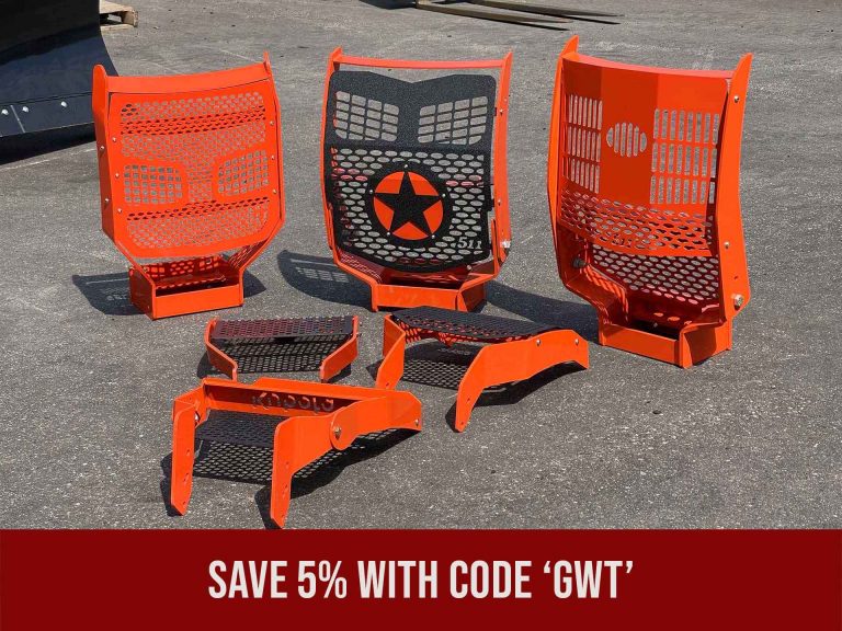 Grill Guard for Kubota Tractors Heavy Duty 511 Designz