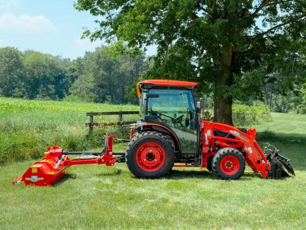 Side View of Del Morino Centurion Super Flail Mower