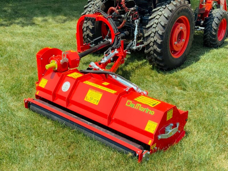 Rear Angled View of Del Morino Centurion Super Flail Mower