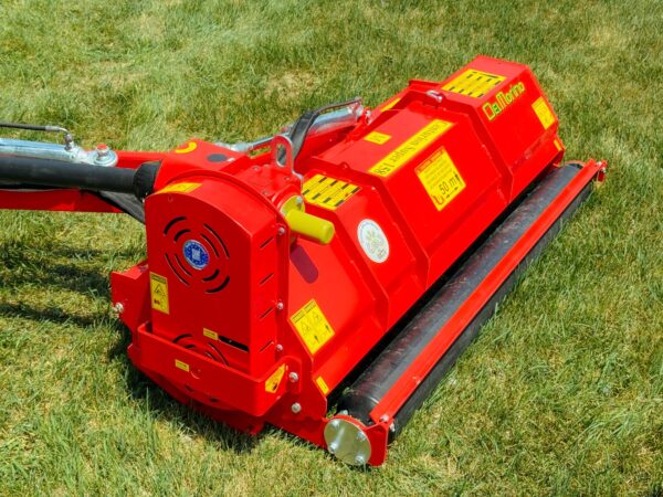 Rear, Left View of Del Morino Centurion Super Flail Mower
