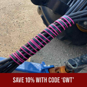 Hydraulic Hose Protectors, Hose Tamer by Outback Wrap