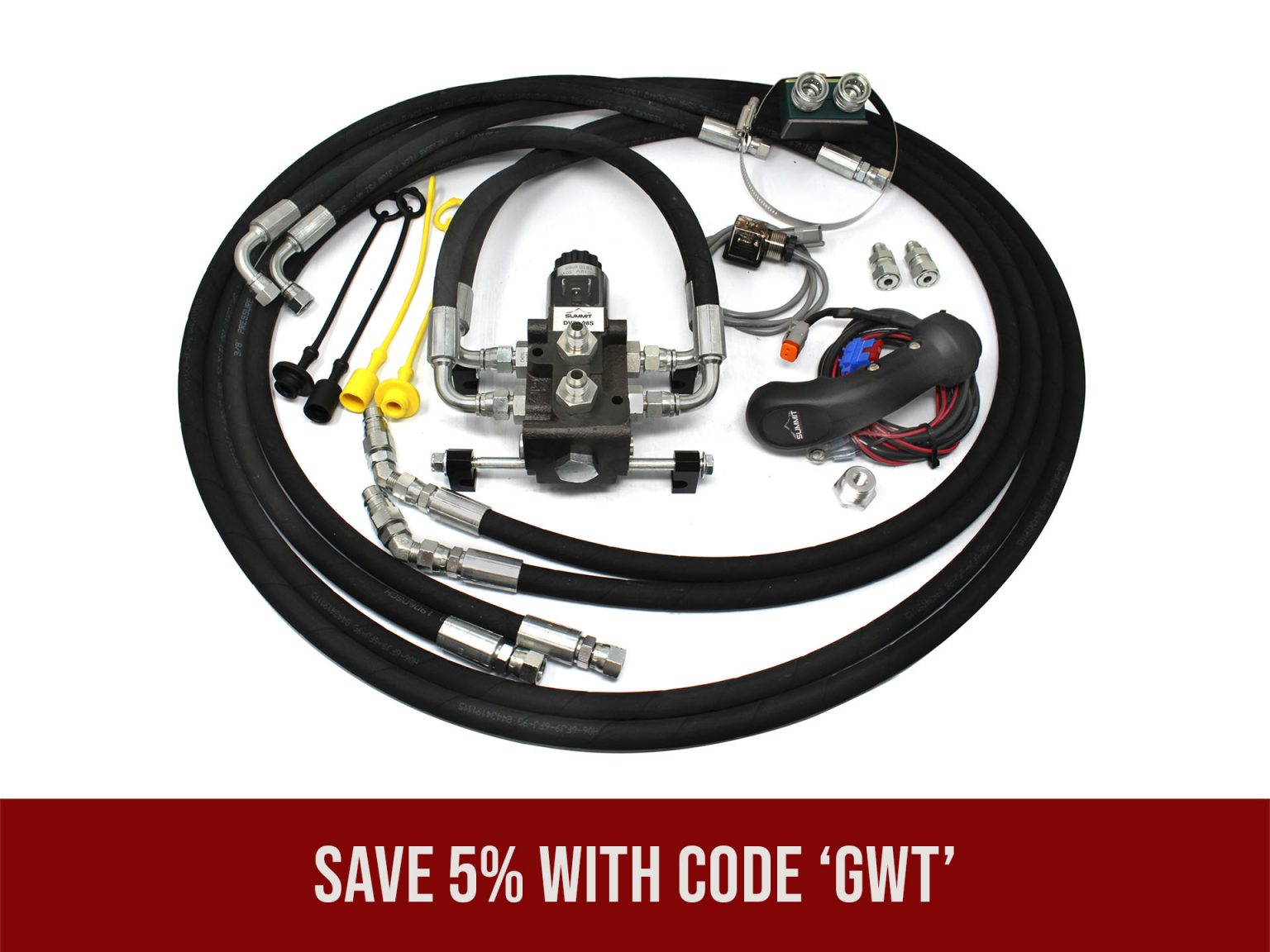 Summit Hydraulics Hydraulic Diverter Valve Kit