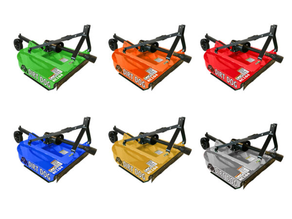 Dirt Dog Rotary Cutter RC100 Available Colors