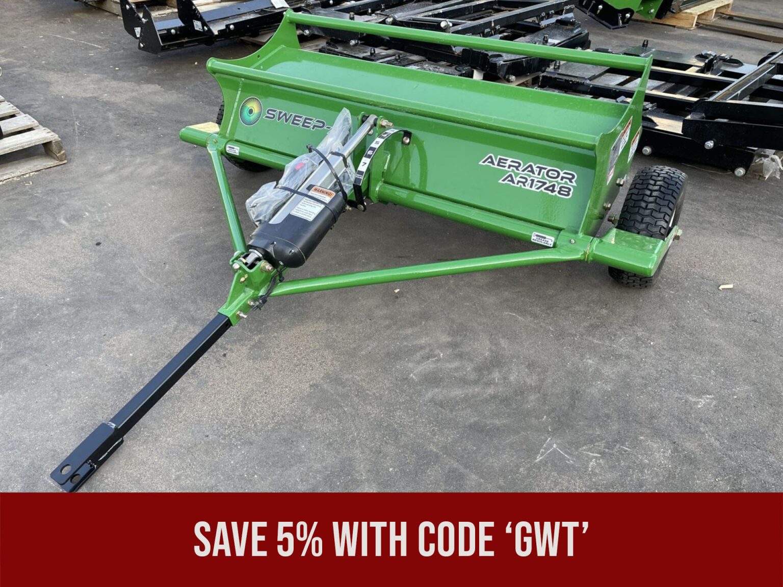 Core Plug Aerator Professional Grade by SweepAll Good Works Tractors