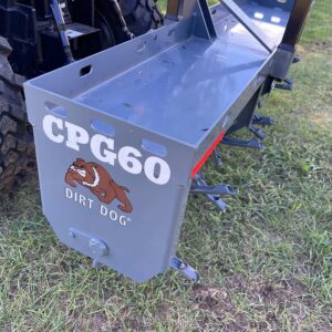Dirt Dog Compact Plugger Aerator Gray CPG60