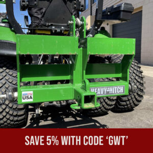 Cat 1 Drawbar w/ Suitcase Weight Bracket