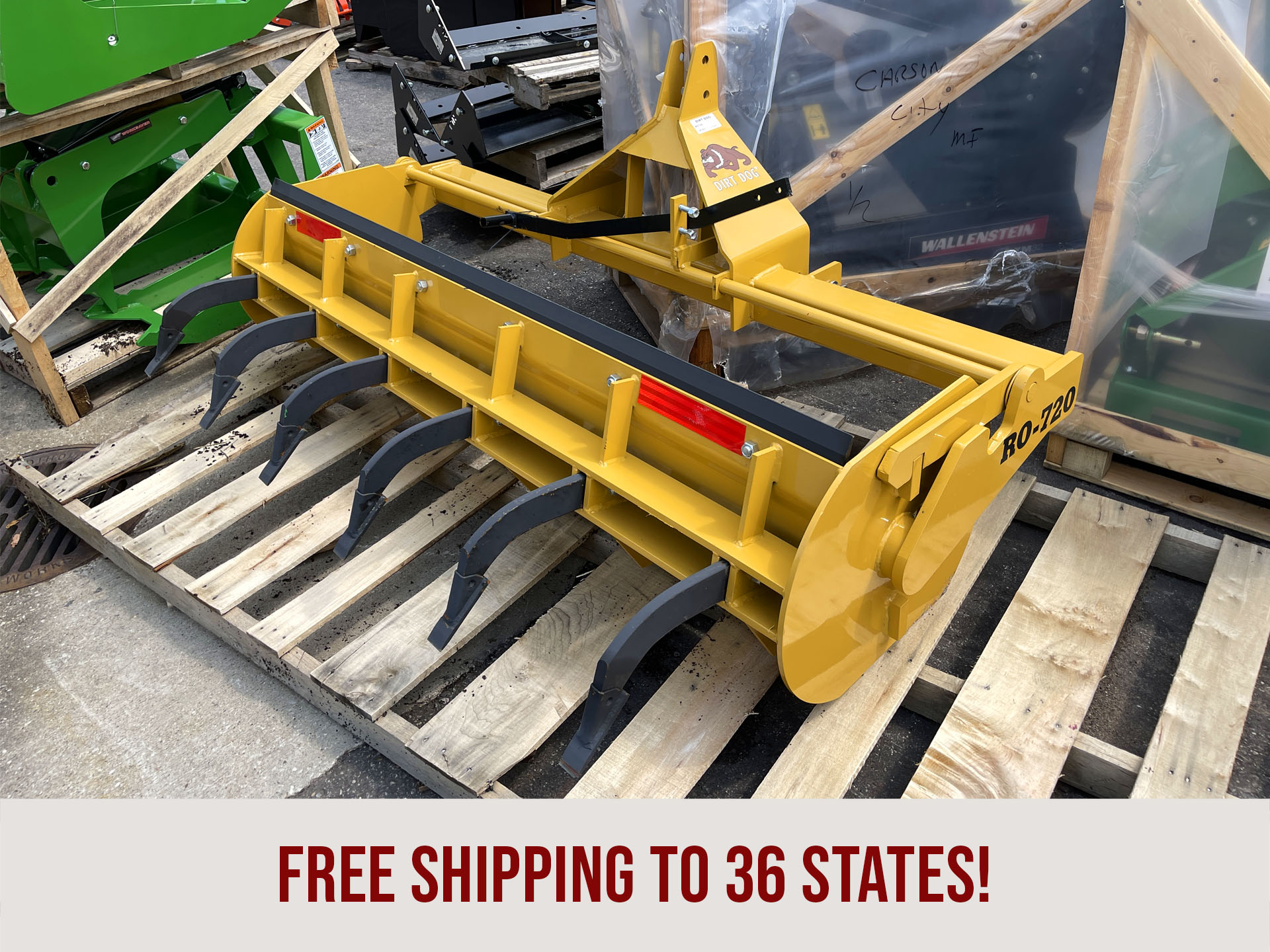 Dirt Dog Rollover Box Blade Good Works Tractors