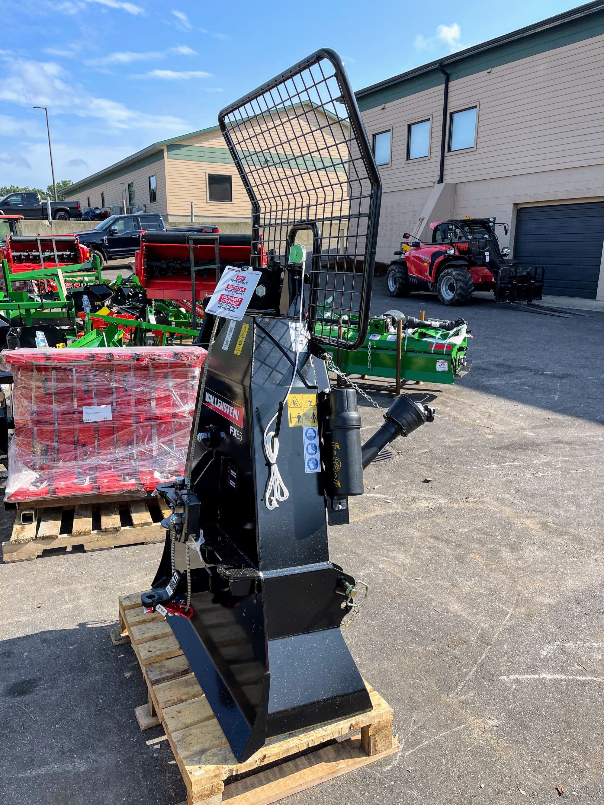 Wallenstein Skidding Winch FX85 Good Works Tractors